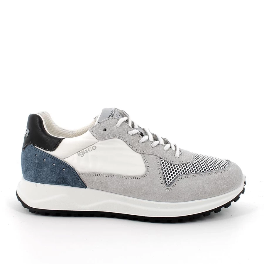 Igi&Co Men's Pearl-White Sneakers - Lightweight Comfortable Athletic Shoes for Men