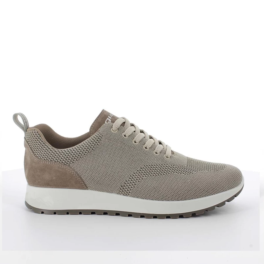 "Igi&Co Men's Beige Sneakers – Stylish & Comfortable Footwear"