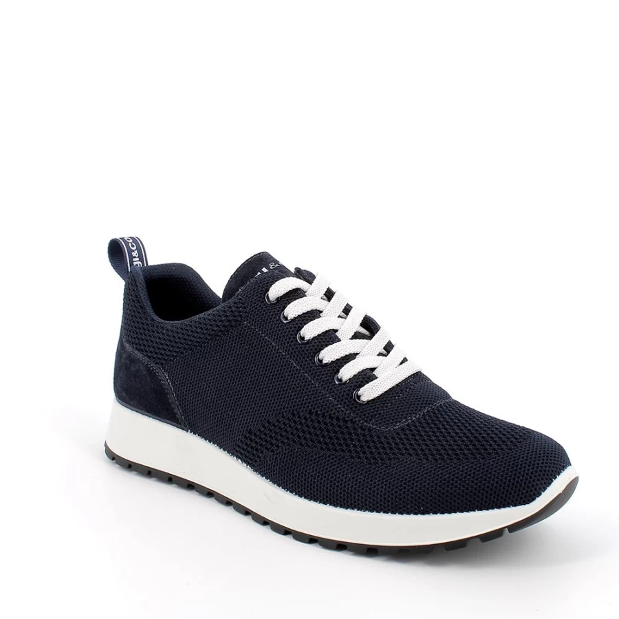 "Igi&Co Men's Blue Sneakers – Stylish Casual Footwear for Men"
