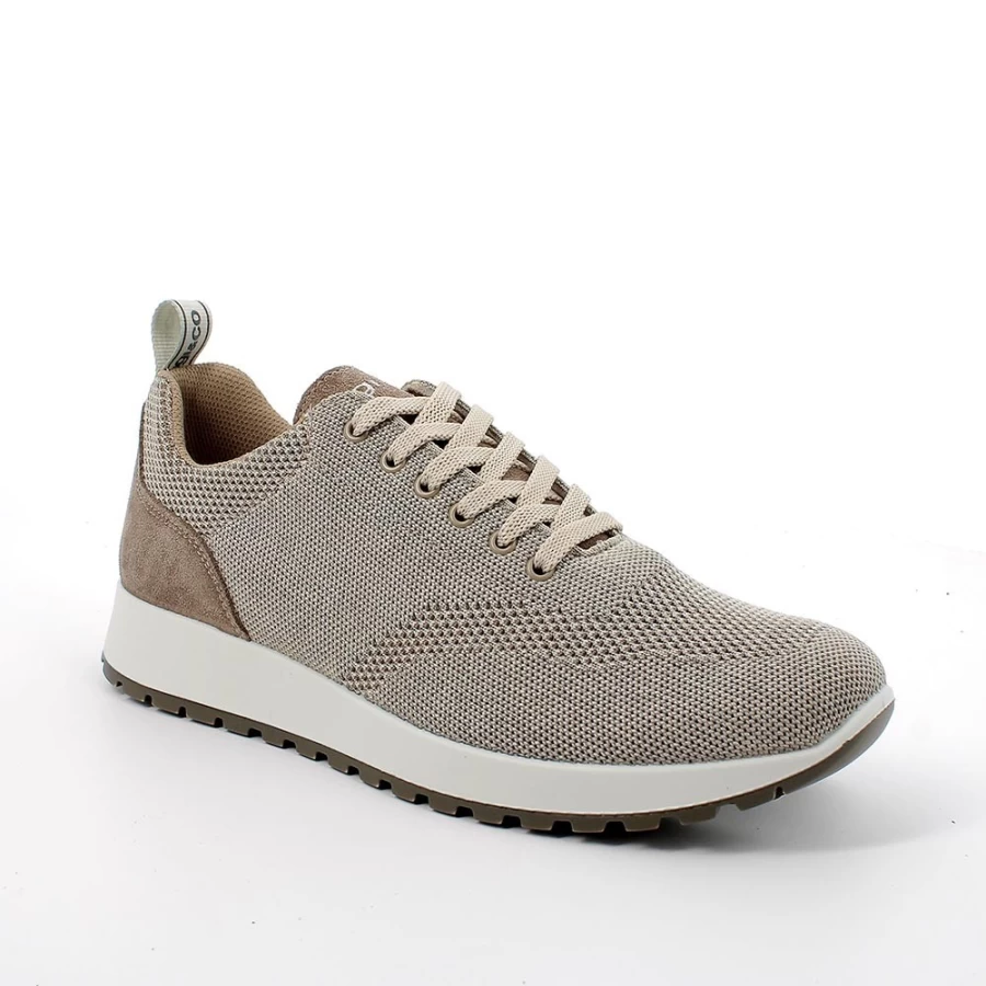 "Igi&Co Men's Beige Sneakers – Stylish & Comfortable Footwear"