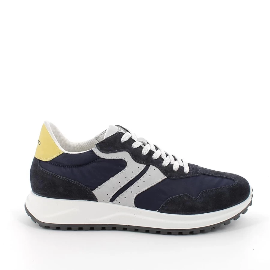 "Igi&Co Men's Blue Sneakers – Stylish & Comfortable Footwear for Men"