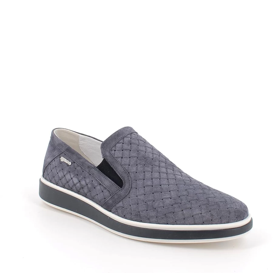 "Igi&Co Men's Leather Slip-On Shoes for Jeans"