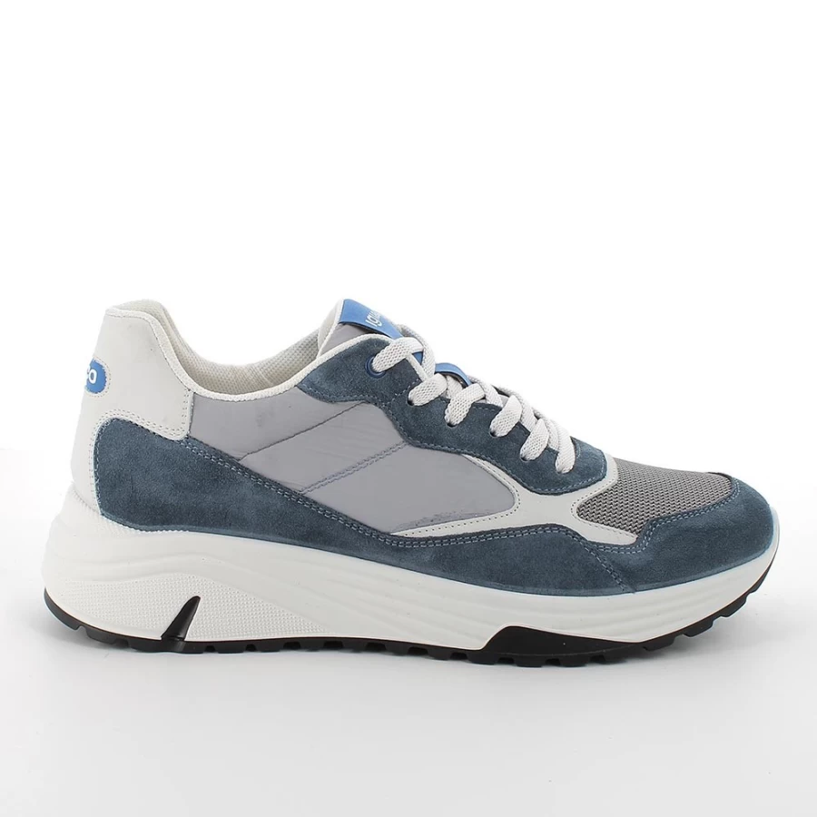 "Igi&Co Men's Sky Blue Sneakers – Stylish & Comfortable Athletic Shoes"