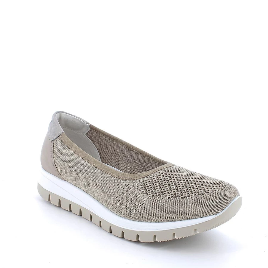 "Igi&Co Women's Mary Jane Shoes in Beige-Platinum | Classic Comfort & Style"