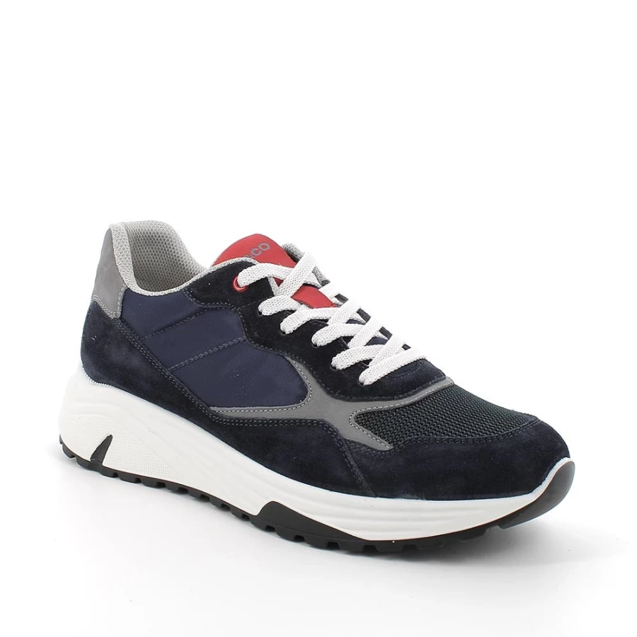 "Igi&Co Men's Blue Sneakers – Stylish & Comfortable Footwear for Men"
