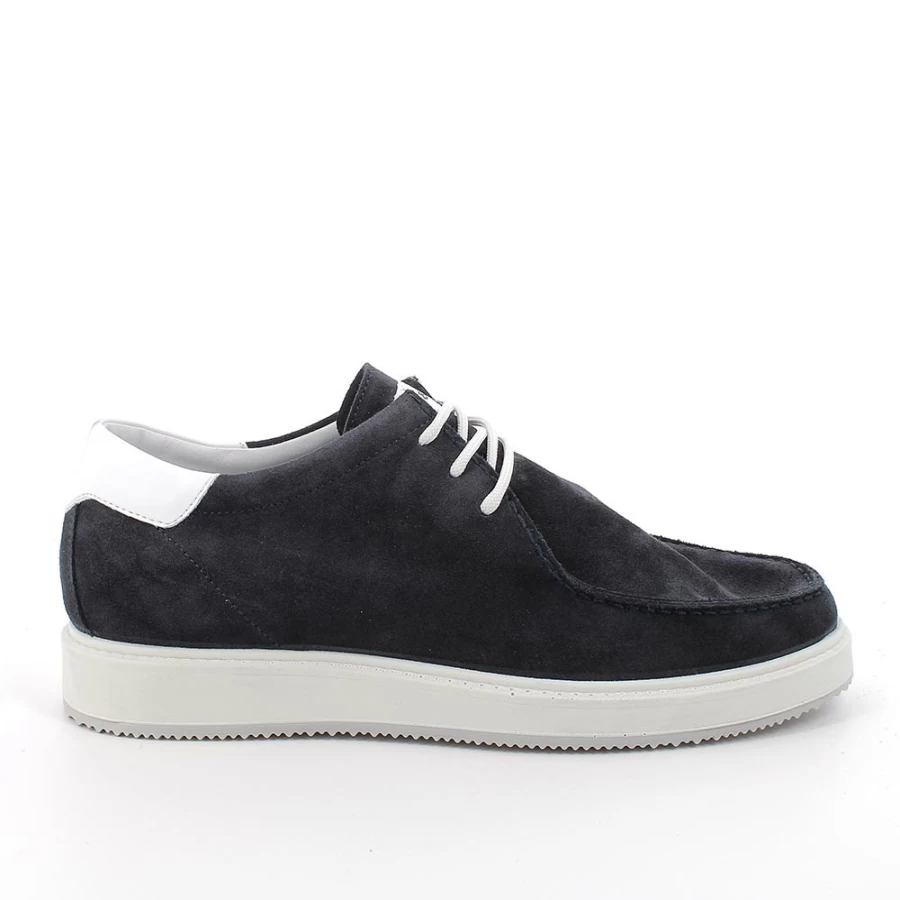 "Igi&Co Men's Blue Leather Shoes – Premium Quality Dress Footwear"