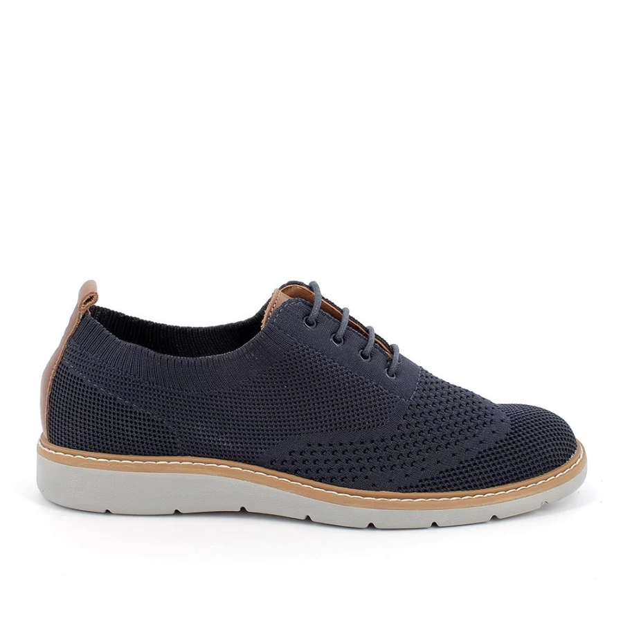 "Igi&Co Men's Blue Lace-Up Shoes – Stylish & Comfortable Footwear"