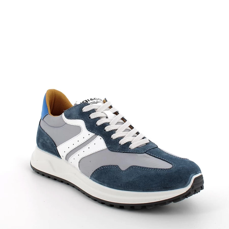 Igi&Co Men's Sky Blue Sneakers - Casual Athletic Shoes for Men