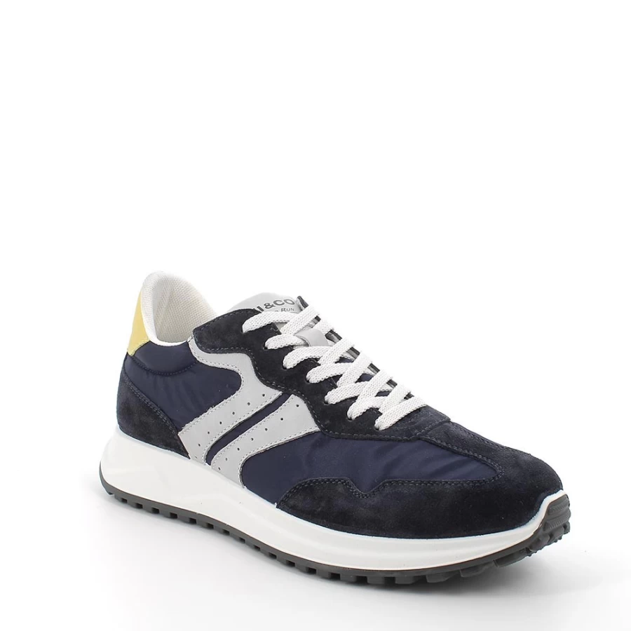 "Igi&Co Men's Blue Sneakers – Stylish & Comfortable Footwear for Men"