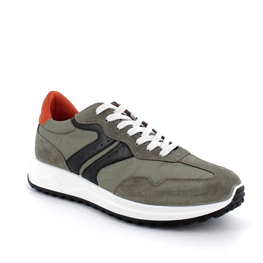 "Igi&Co Men's Military Green Sneakers – Stylish & Comfortable Footwear"