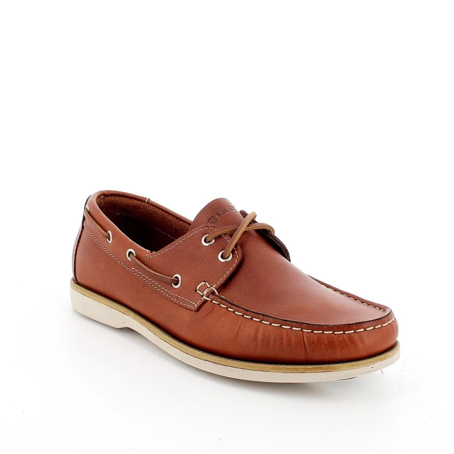 "Igi&Co Men's Brown Leather Moccasin Shoes"