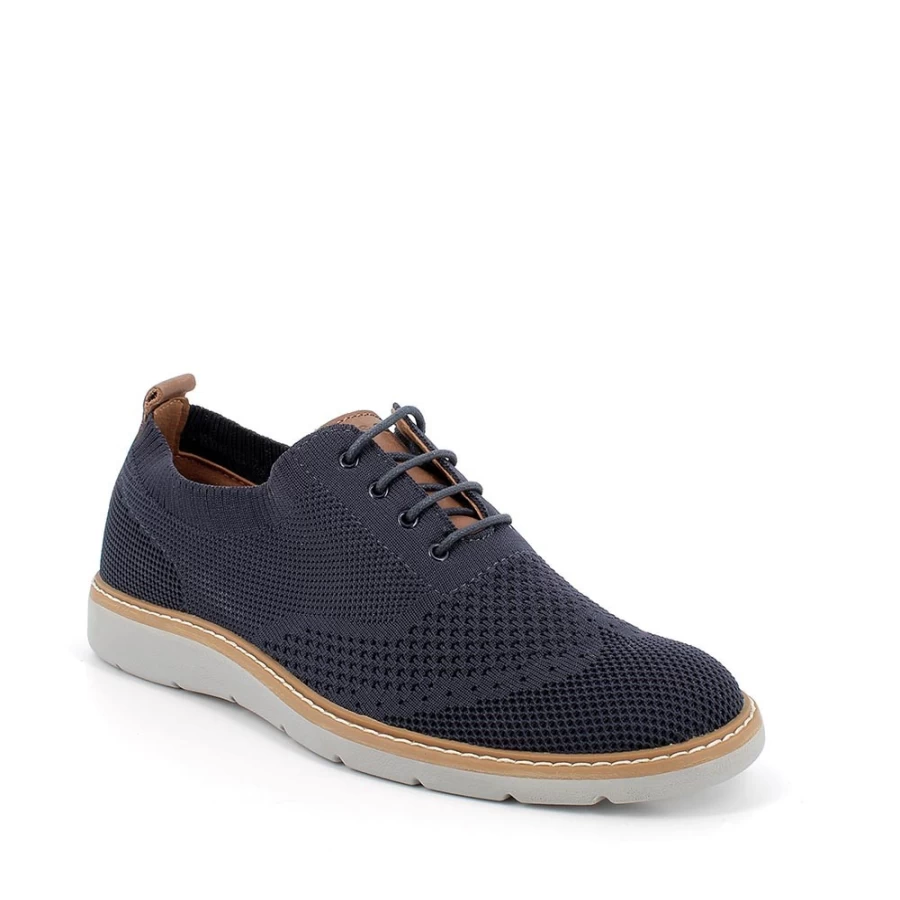 "Igi&Co Men's Blue Lace-Up Shoes – Stylish & Comfortable Footwear"