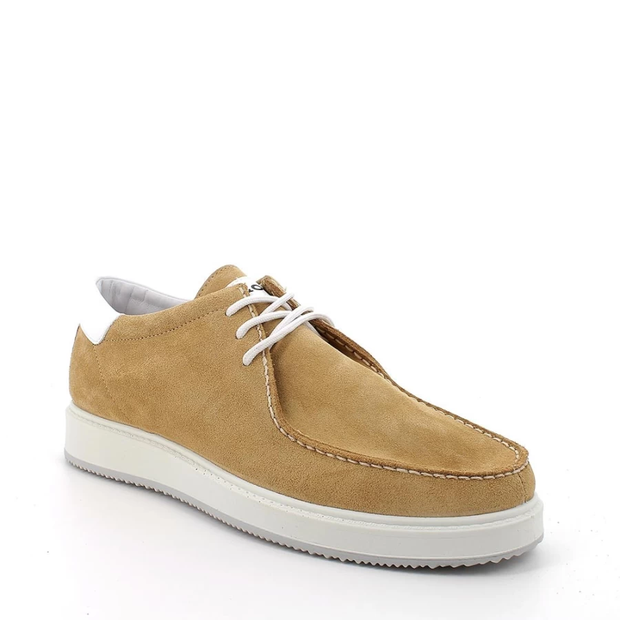 "Igi&Co Men's Mustard Leather Shoes – Premium Quality & Style"