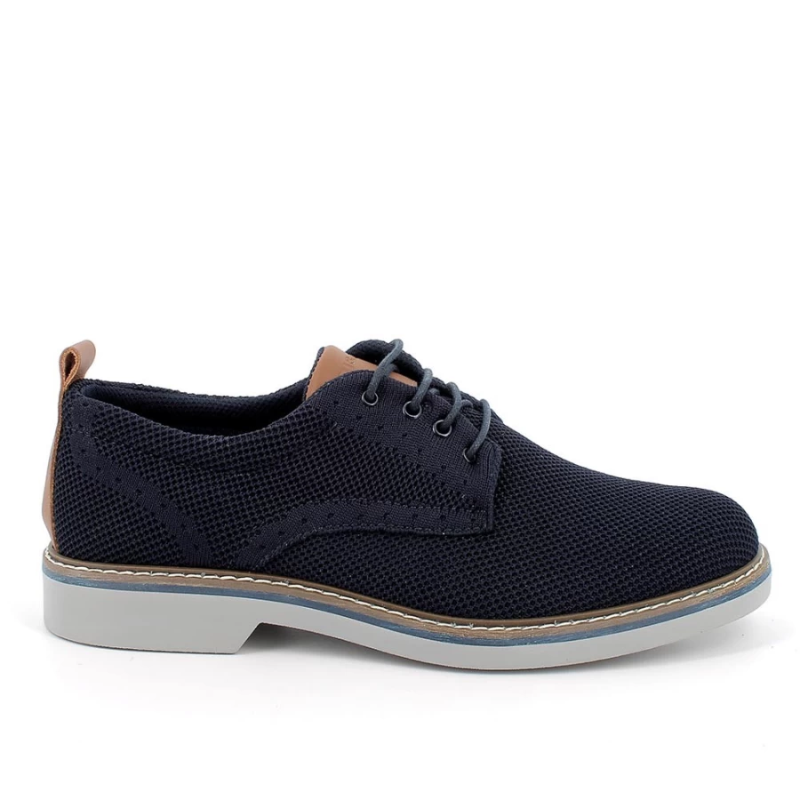 "Igi&Co Men's Blue Lace-Up Shoes – Stylish & Comfortable Footwear"