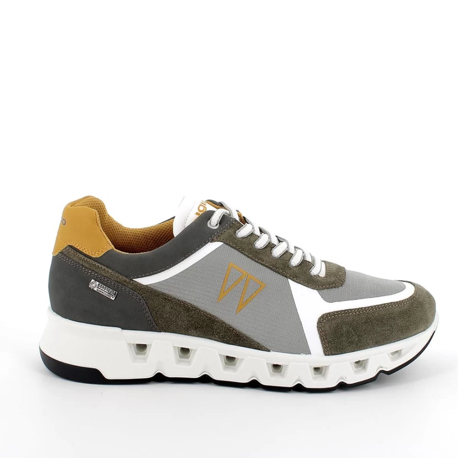 Igi&Co Men's Dark Green Gore-Tex® Surround Sneakers - Waterproof Hiking Shoes