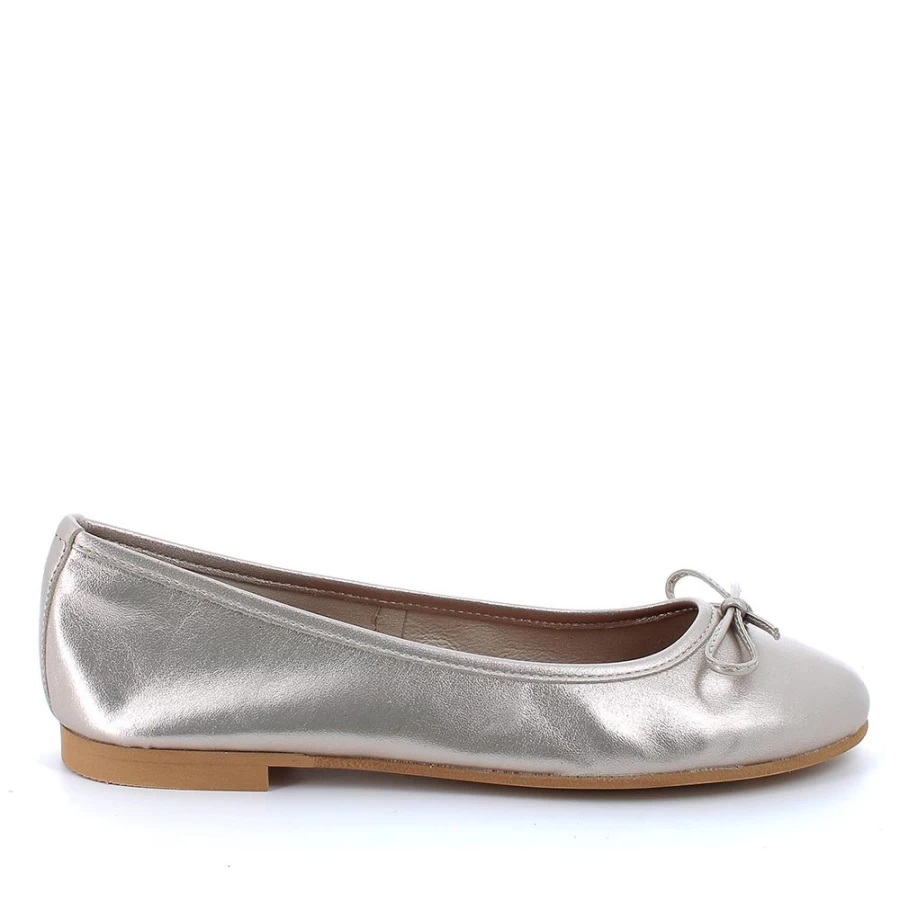 "Igi&Co Women's Mary Jane Leather Shoes in Champagne"