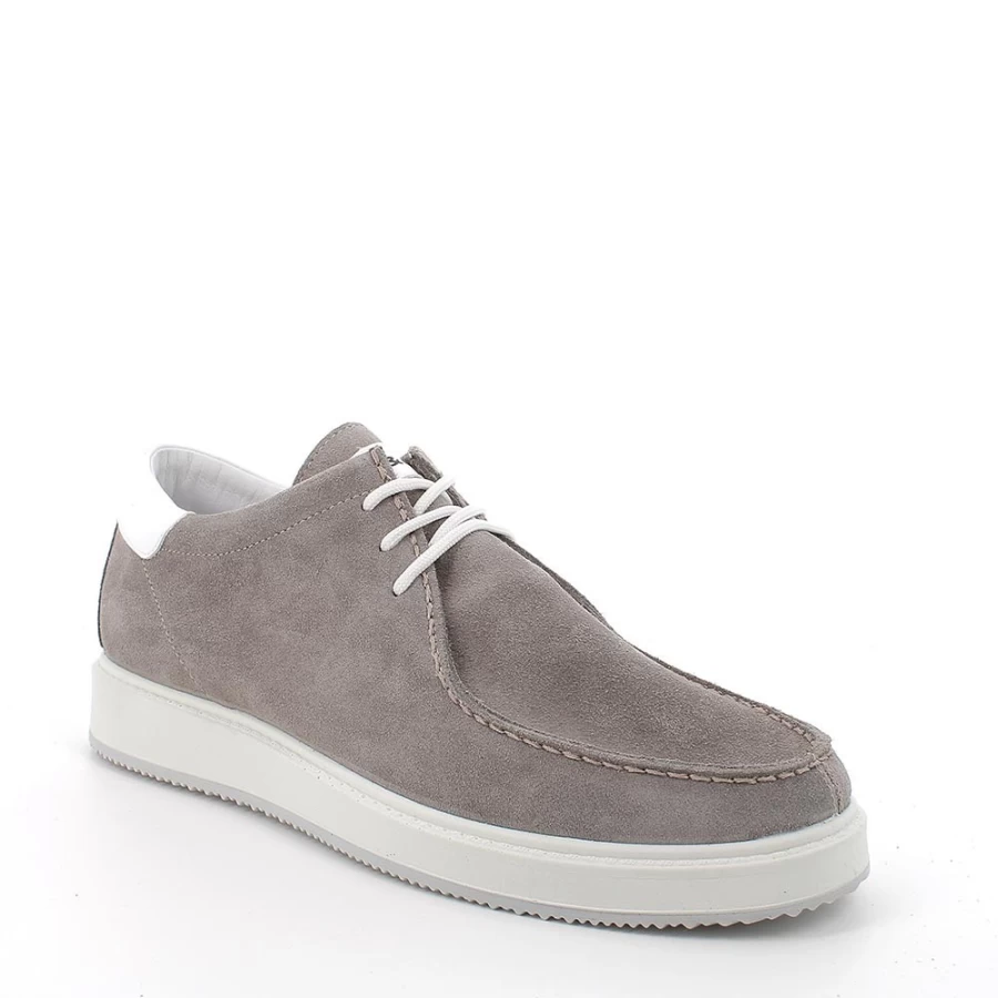 "Igi&Co Men's Dark Beige Leather Shoes – Premium Quality Dress Footwear"