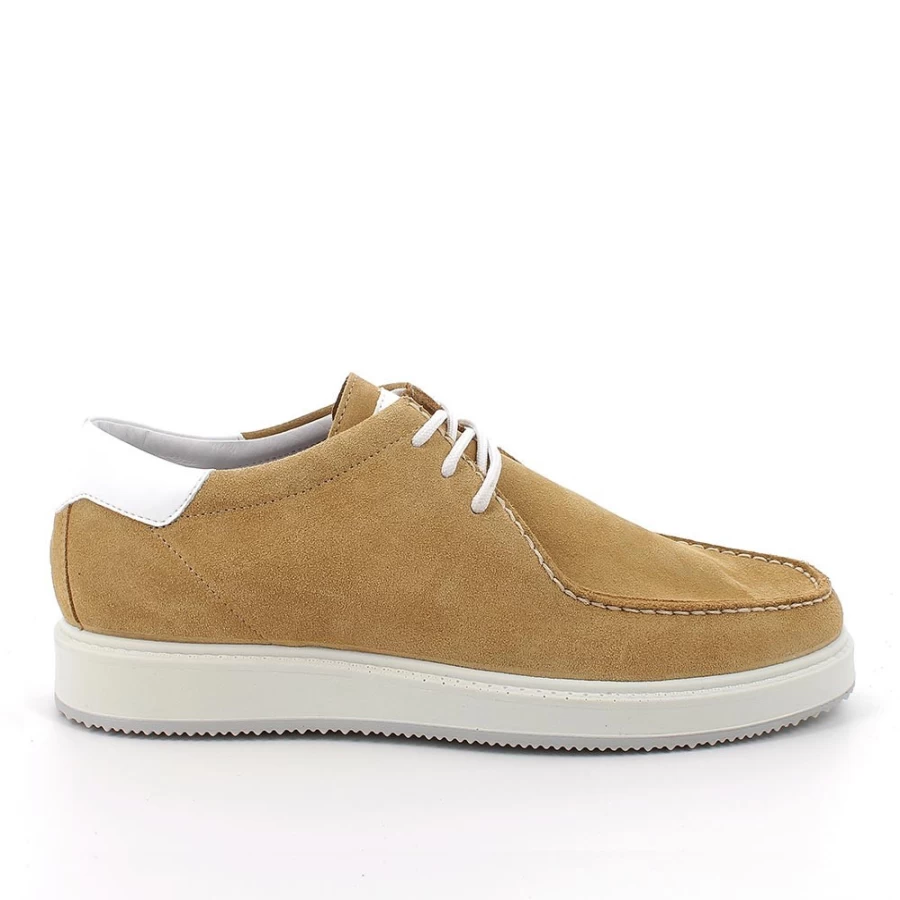 "Igi&Co Men's Mustard Leather Shoes – Premium Quality & Style"