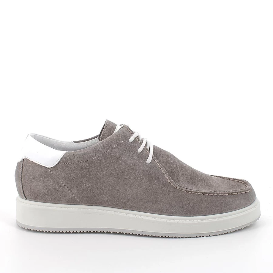 "Igi&Co Men's Dark Beige Leather Shoes – Premium Quality Dress Footwear"