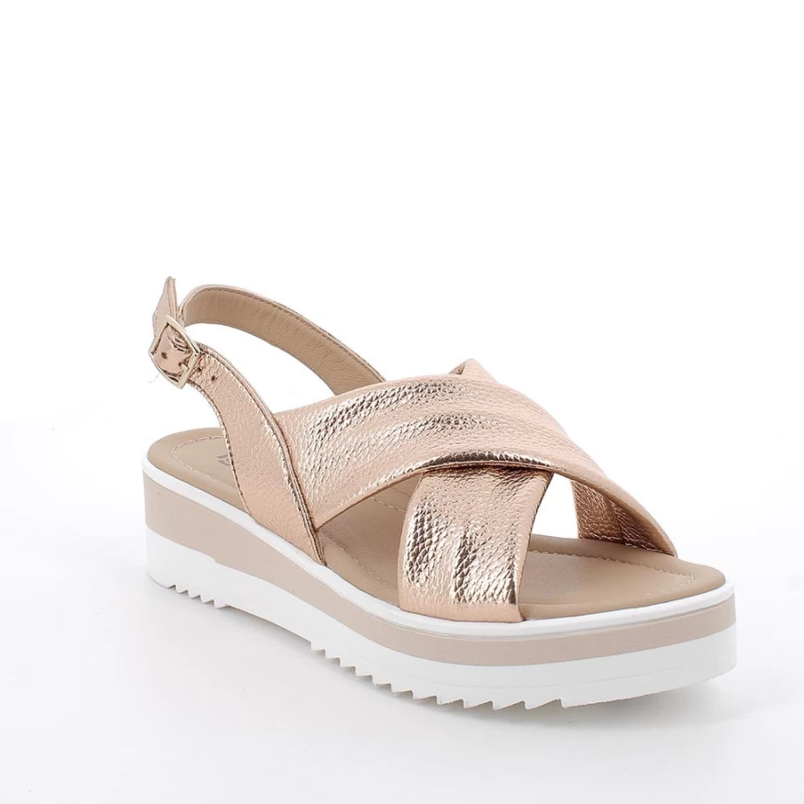 "Igi&Co Women's Powder Wedge Sandals – Stylish & Comfortable Footwear"